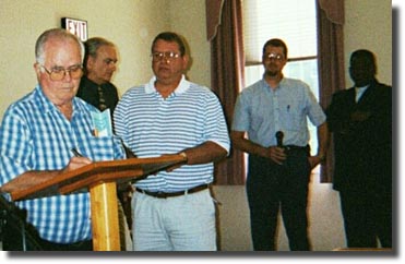 Signing the Alliance Charter